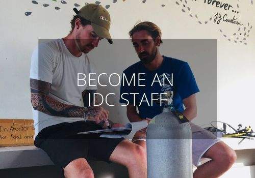 Become a PADI IDC Staff at IDC Lembongan