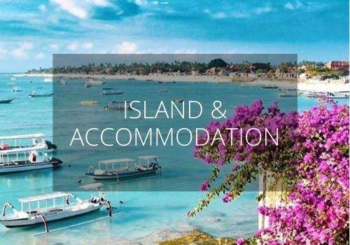 island and accommodation